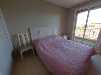 Posteľ alebo postele v izbe v ubytovaní Appartement 2 pièces climatisé en front de mer au Grau d'Agde avec terrasse et accès direct à la plage - FR-1-423-275