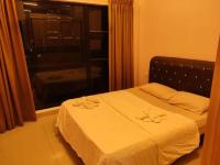 HB1006-One Bedroom-Wifi-Netflix-Parking-Cyberjaya, 3059にあるベッド