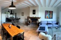 Plán poschodí v ubytovaní Cottage chaleureux avec piscine au sel chauffée au coeur du Beaujolais vert