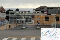 Plan piętra w obiekcie T3 Duplex Thonon Centre - Parking - Gare - Thermes