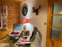 Część wypoczynkowa w obiekcie Gîte des Ours