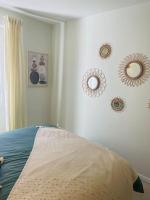 Posteľ alebo postele v izbe v ubytovaní Appartement Carré d’Or Nice