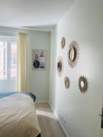 Posteľ alebo postele v izbe v ubytovaní Appartement Carré d’Or Nice