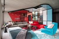 Moxy NYC East Villageにあるシーティングエリア