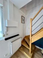 Posteľ alebo postele v izbe v ubytovaní Duplex en plein cœur de Malo-Les-Bains