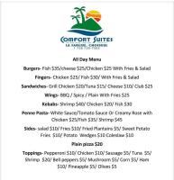 Un certificado, premio, cartel u otro documento en Comfort Suites - Special