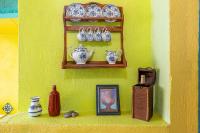 Coffee and tea making facilities at El Nido holiday cottage with pool