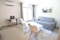 Część wypoczynkowa w obiekcie Petit paradis classé 3 étoiles à 200m de la plage! Terrasse-Wifi-Parking-clim