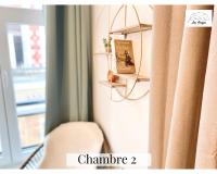 Plán poschodí v ubytovaní Le 9 de Cœur - 2 chambres - 6 couchages