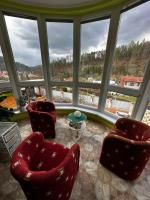 A seating area at Prenájom v súkromí Krompachy