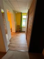Půdorys ubytování Ferienwohnung Elsterveilchen 100 m bis zur Soletherme und Theater