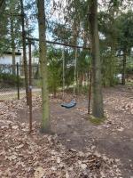 Vonkajšia záhrada v ubytovaní Domek nad Narwią