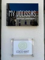 Certifikát, ocenenie alebo iný dokument vystavený v ubytovaní MY Volissos Apartments