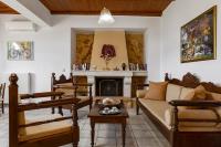 A seating area at Villa Eleftheria private pool/garden/view/3bdrms/3.5bthrms