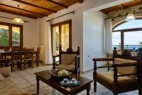 A seating area at Villa Eleftheria private pool/garden/view/3bdrms/3.5bthrms