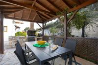 A balcony or terrace at Villa Eleftheria private pool/garden/view/3bdrms/3.5bthrms