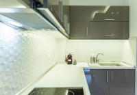 A kitchen or kitchenette at Speranza by halu! Apartment next to Efkleidis metro station