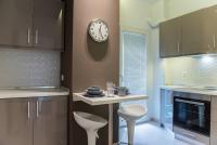 A kitchen or kitchenette at Speranza by halu! Apartment next to Efkleidis metro station