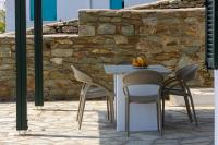 Patio nebo venkovní prostory v ubytování White Holidays Project Ag. Sostis