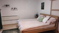 Posteľ alebo postele v izbe v ubytovaní BuBu- Budapest Butterfly's