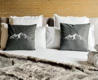 Posteľ alebo postele v izbe v ubytovaní Stallion d15 MEGEVE