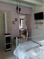 Ferienhaus mit Minibauernhofにあるベッド