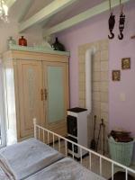 Ferienhaus mit Minibauernhofにあるベッド
