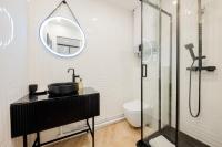 Plán poschodí v ubytovaní Charming apartment completely renovated Boulogne Billancourt