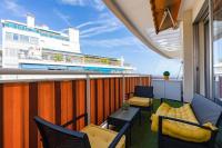 Balkon lub taras w obiekcie Forville - AzuRenting Conciergerie -centre ville