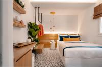 Posteľ alebo postele v izbe v ubytovaní Margaret Luxury Suites