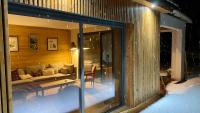 Posedenie v ubytovaní Le Chalet de Castille - chalet pyrénéen grand confort - spa