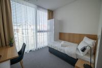 Postel nebo postele na pokoji v ubytování Hotel Smetanova