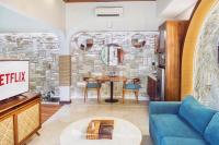 Aksari Villa Seminyak by Ini Vie Hospitalityにあるシーティングエリア