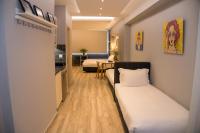Posteľ alebo postele v izbe v ubytovaní Connect Studios & Apartments