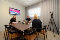 Dorpat Hotelにあるテレビまたはエンターテインメントセンター