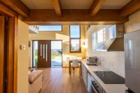 Kuchyň nebo kuchyňský kout v ubytování Apartamentos Casona del Campo