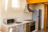 Kuchyň nebo kuchyňský kout v ubytování Apartamentos Casona del Campo