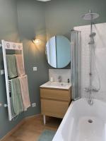 Kúpeľňa v ubytovaní Appartement Le Fayot