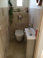 Łazienka w obiekcie Villa cosy 5km Cannes