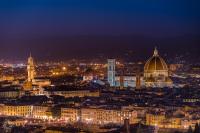 Výhľad na mesto Florencia alebo výhľad na mesto priamo z hotela