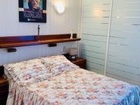 Posteľ alebo postele v izbe v ubytovaní Charmant F2 avec terrasse, parking, et WiFi - à 600m des thermes d'Amélie-les-Bains - FR-1-703-129