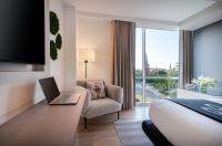 Hotel Zena Washington DCにあるベッド