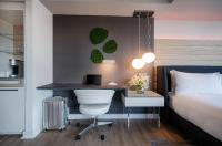 Hotel Zena Washington DCにあるベッド