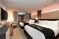 Hotel Zena Washington DCにあるベッド