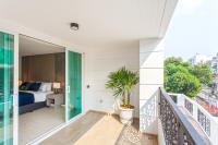 Balkón nebo terasa v ubytování GM Residence