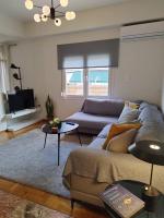 The floor plan of Sleek & Sunny Athenian Penthouse 5min from metro