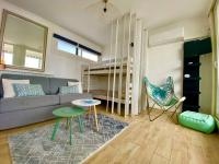 Posedenie v ubytovaní Nouveau! Studio centre ville avec terrasse vue mer, classé 2 étoiles