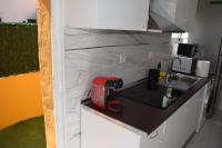 Kuchyň nebo kuchyňský kout v ubytování Vialia Apartments