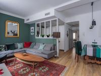Część wypoczynkowa w obiekcie Plein Centre Historique, Plage à 2 Pas, 3 Étoiles, Appartement Rénové, 1 Chambre - FR-1-4-671