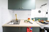Dapur atau dapur kecil di Apartments WS H&ocirc;tel de Ville - Beaubourg